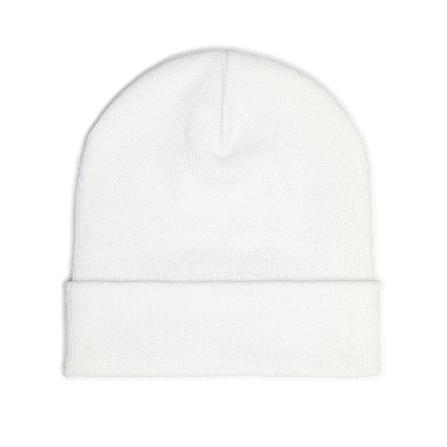 Embroidered 'LUXENDER' Knit Beanie - Cozy Logo Winter Hat