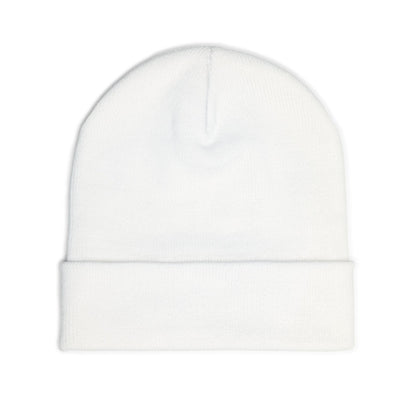 Embroidered 'LUXENDER' Knit Beanie - Cozy Logo Winter Hat