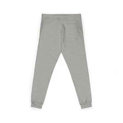 Embroidered Crown Fleece Sweatpants — Cozy Casual Joggers