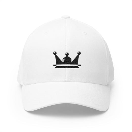 Embroidered Crown Cap — Minimal King/Queen Baseball Hat
