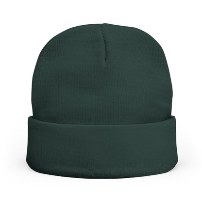 Embroidered 'LUXENDER' Knit Beanie - Cozy Logo Winter Hat