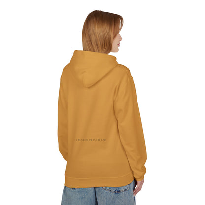 Chic Unisex Fleece Hoodie - Cozy Layer, Perfect Gift for Him/Her, Stylish Casual Wear, Ideal for Travel and Relaxation, Summer Nights