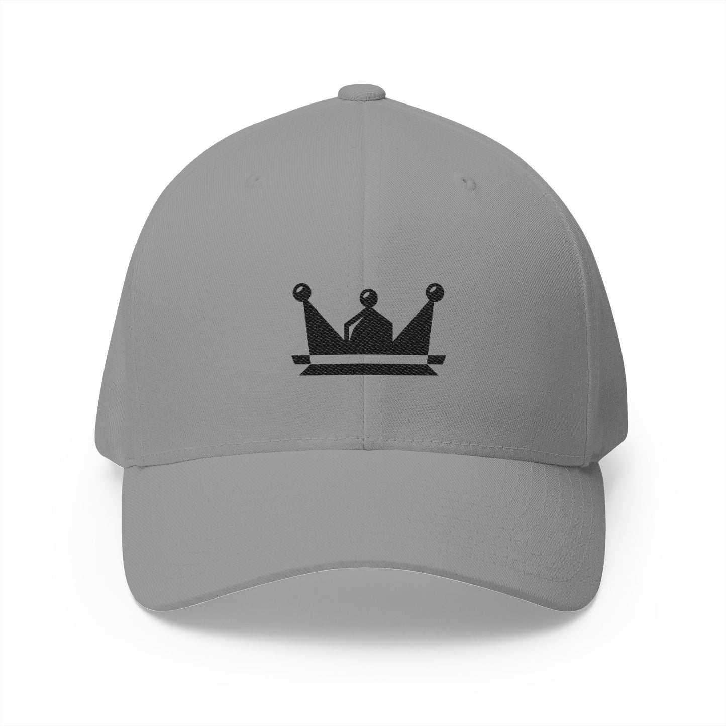 Embroidered Crown Cap — Minimal King/Queen Baseball Hat