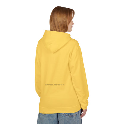 Chic Unisex Fleece Hoodie - Cozy Layer, Perfect Gift for Him/Her, Stylish Casual Wear, Ideal for Travel and Relaxation, Summer Nights