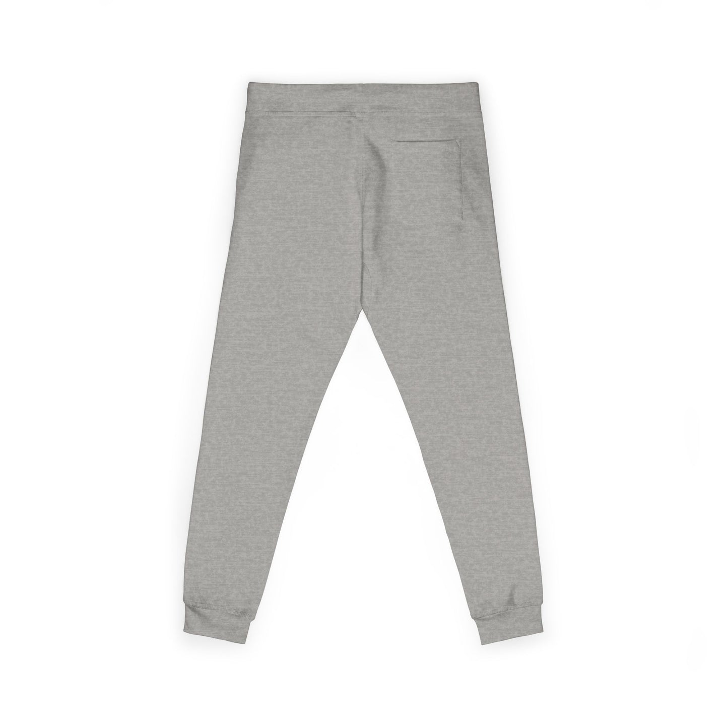 Embroidered Crown Sweatpants — Olive Fleece Joggers