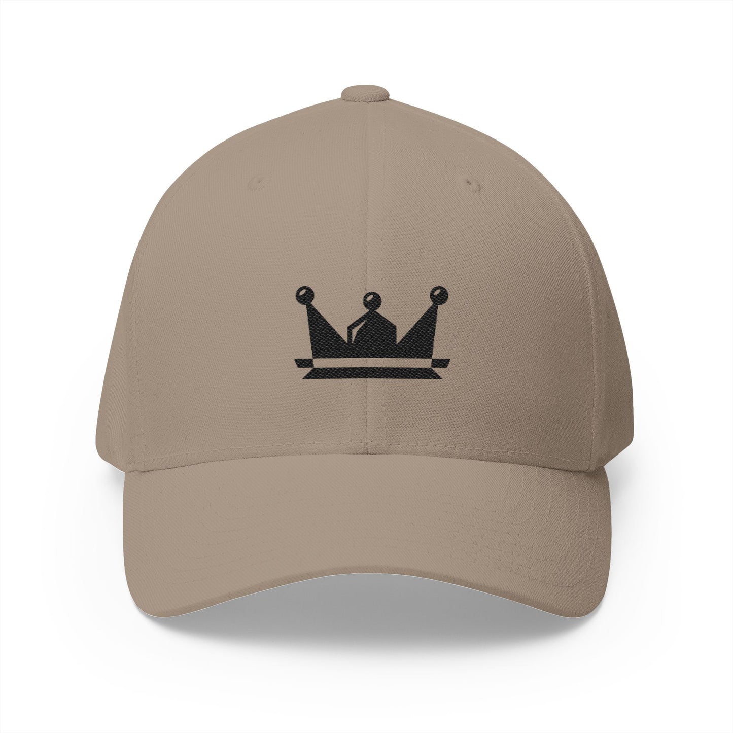 Embroidered Crown Cap — Minimal King/Queen Baseball Hat