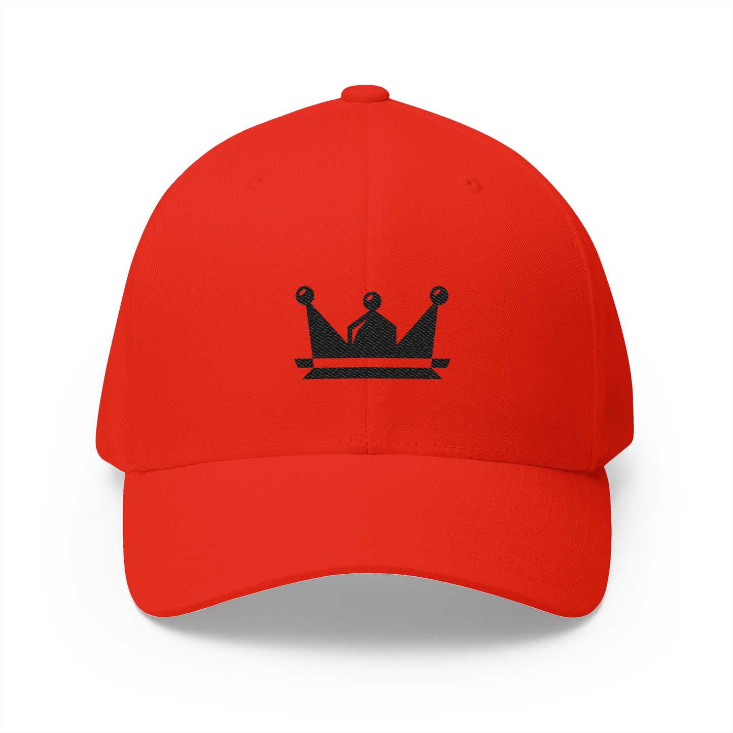Embroidered Crown Cap — Minimal King/Queen Baseball Hat
