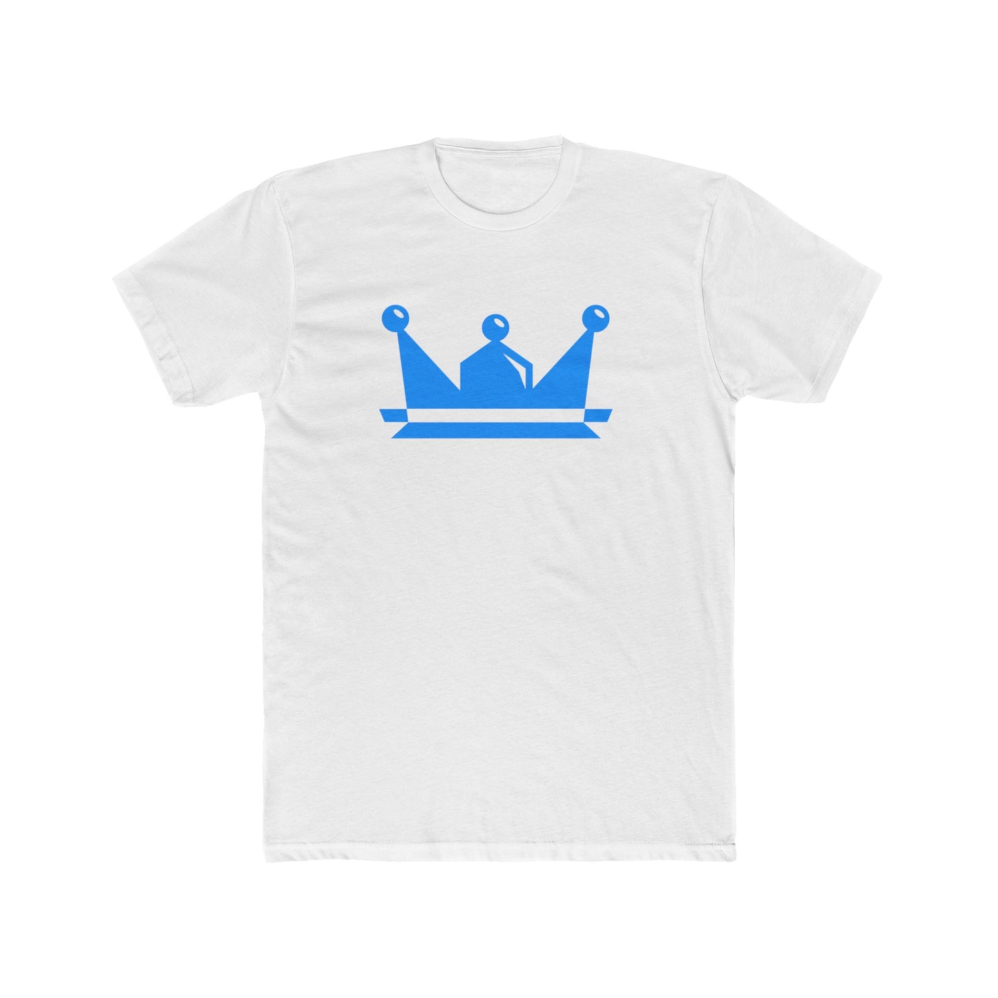 Crown Logo Tee — 'LUX' Minimalist Royal Graphic T-Shirt