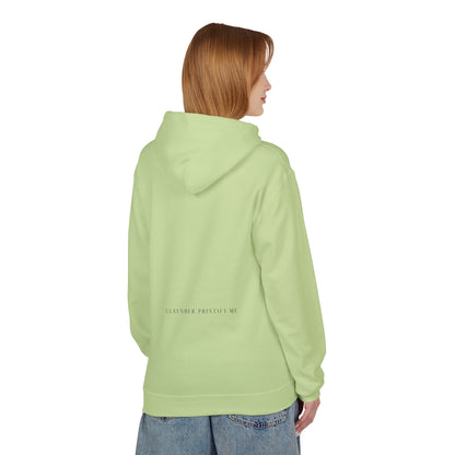 Chic Unisex Fleece Hoodie - Cozy Layer, Perfect Gift for Him/Her, Stylish Casual Wear, Ideal for Travel and Relaxation, Summer Nights