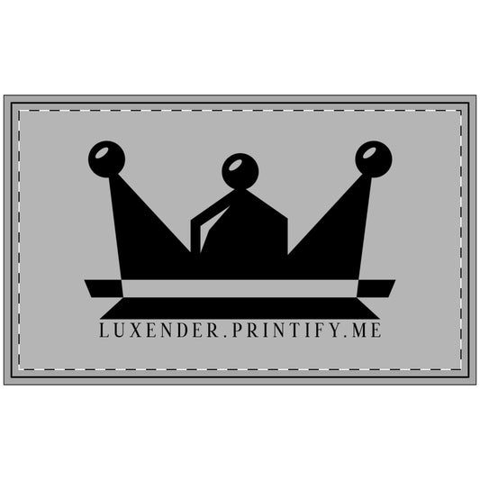 Crown Welcome Doormat — Polyester Entry Mat with Crown Logo