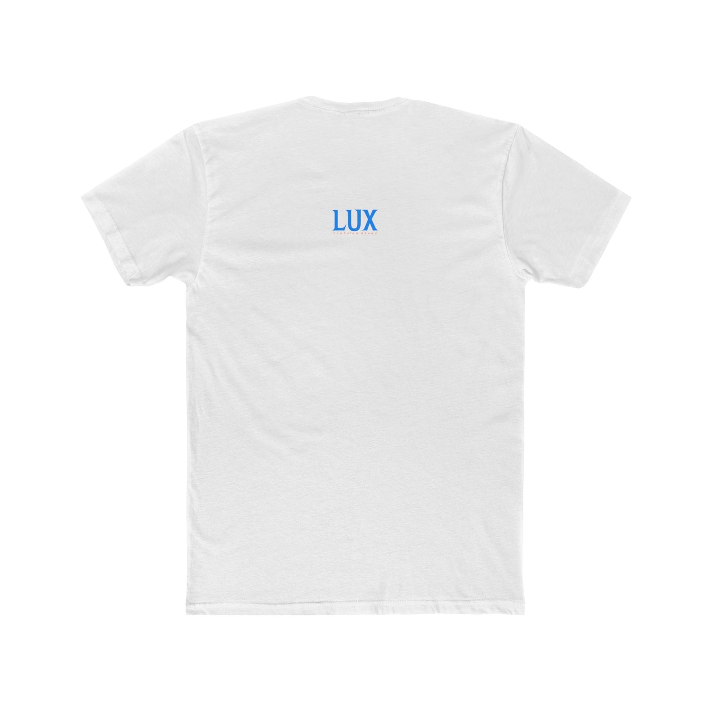Crown Logo Tee — 'LUX' Minimalist Royal Graphic T-Shirt